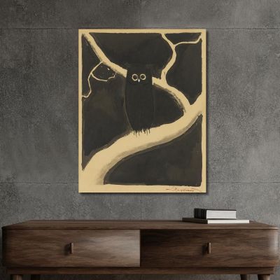 The Owl Léon Spilliaert lsp32 canvas print 