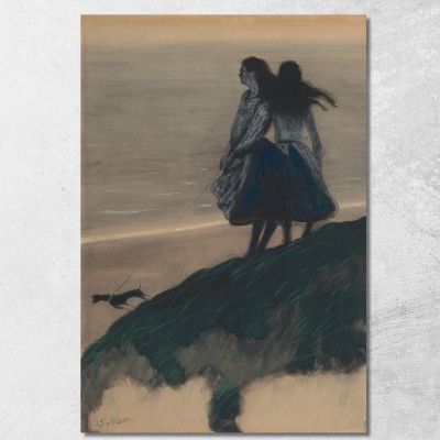 Girls On A Dune Léon Spilliaert lsp49 canvas print 