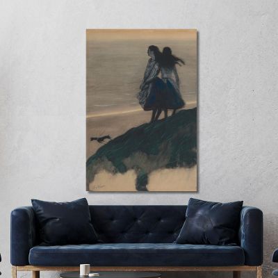 Girls On A Dune Léon Spilliaert lsp49 canvas print 