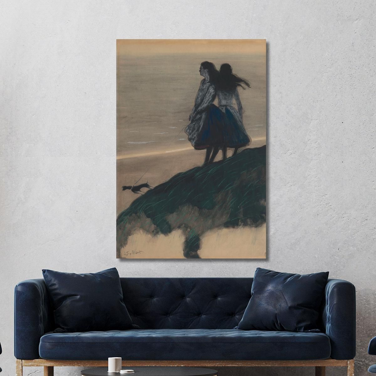 Girls On A Dune Léon Spilliaert lsp49 canvas print 