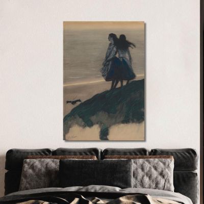 Girls On A Dune Léon Spilliaert lsp49 canvas print 