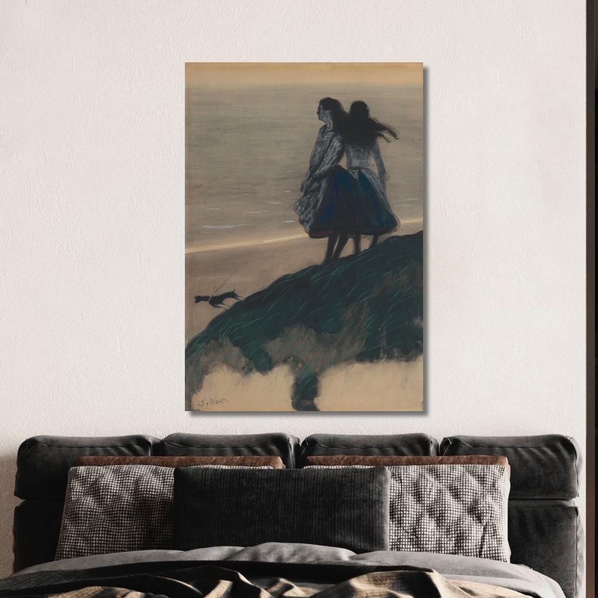 Girls On A Dune Léon Spilliaert lsp49 canvas print 