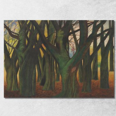 Green Trees Léon Spilliaert lsp50 canvas print 