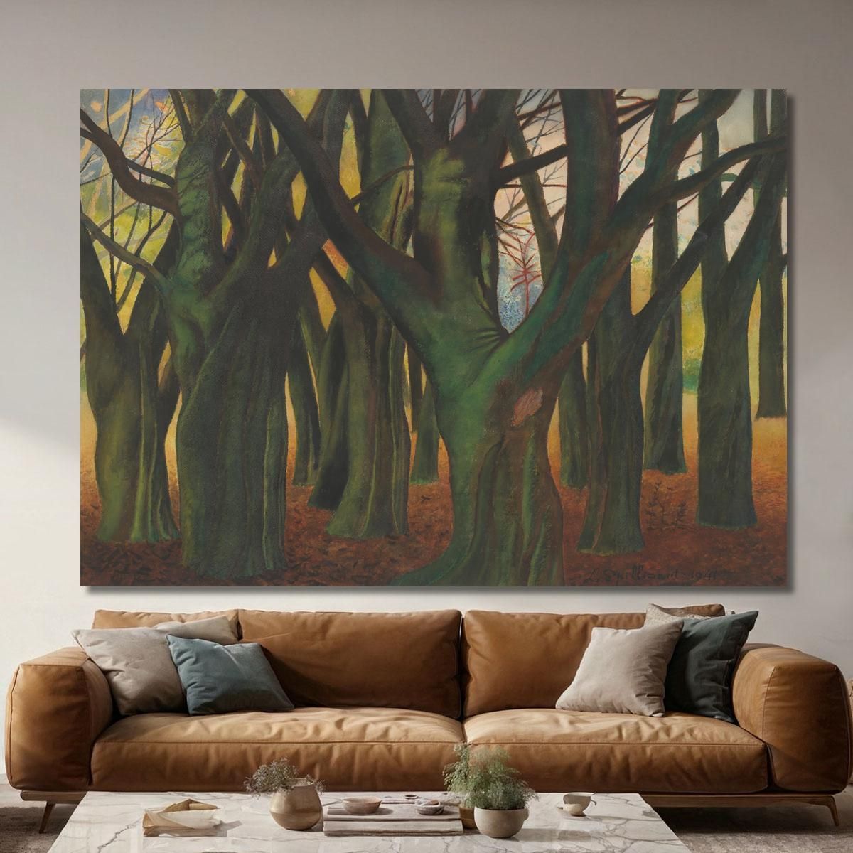 Green Trees Léon Spilliaert lsp50 canvas print 