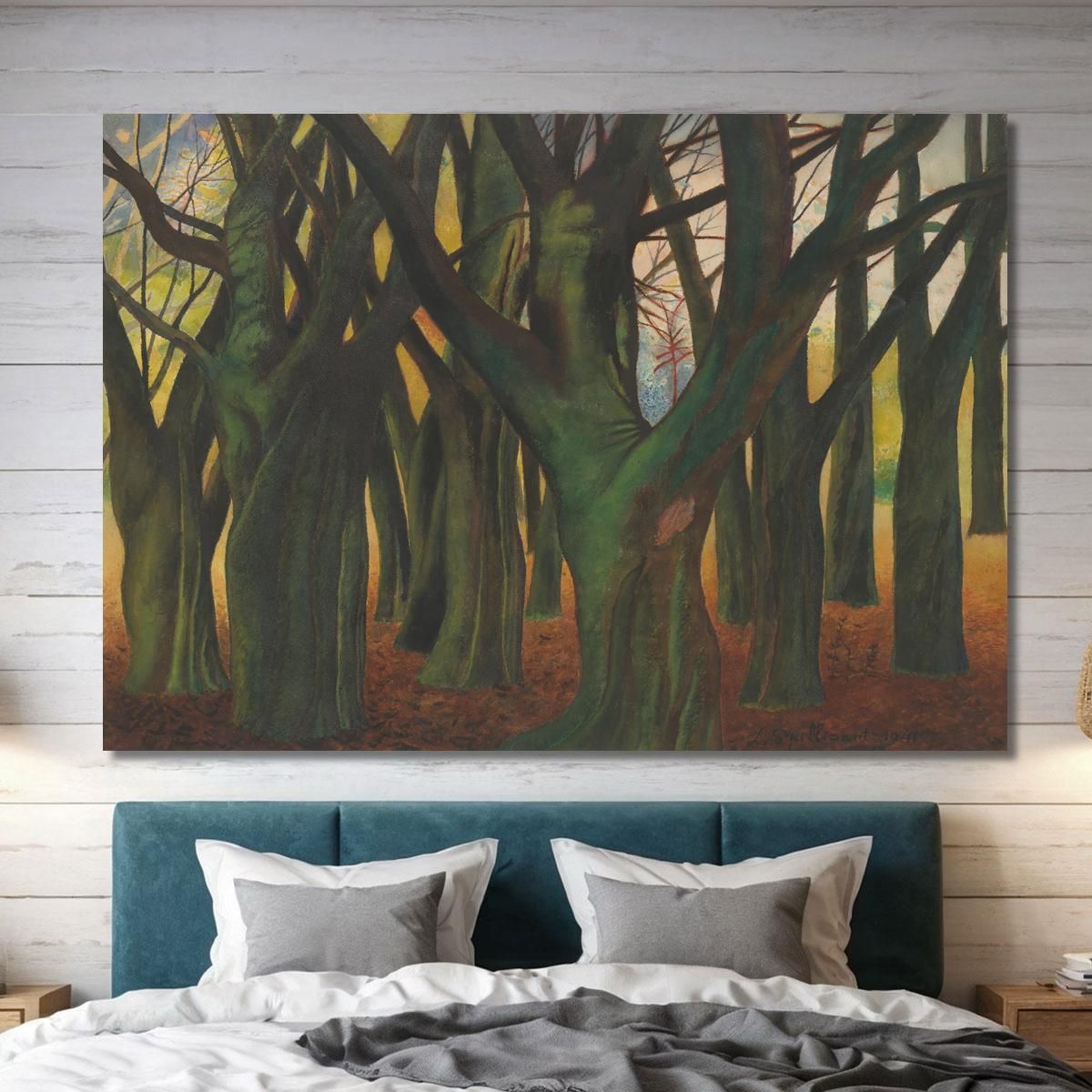 Green Trees Léon Spilliaert lsp50 canvas print 