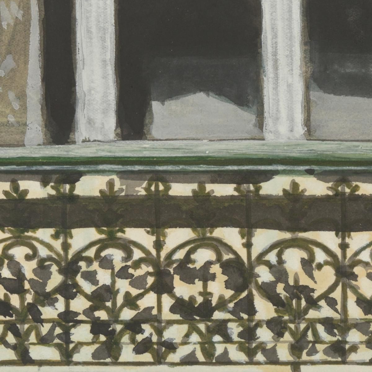 House In Peter Benoitstraat Ostend Léon Spilliaert lsp55 canvas print