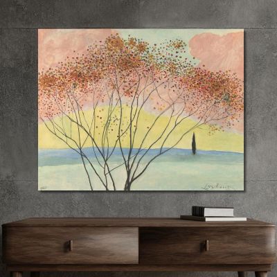 Landscape With Trees In The Foreground Léon Spilliaert lsp64 canvas print 