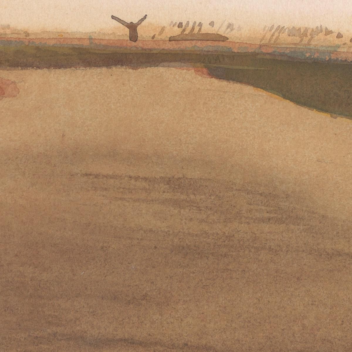 Landscape Keignaertkreek In Zandvoorde Léon Spilliaert lsp70 canvas print