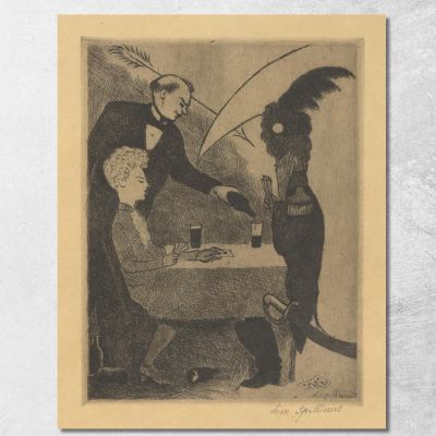 The Arrows And The Scythe Léon Spilliaert lsp75 canvas print 