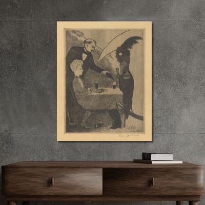 The Arrows And The Scythe Léon Spilliaert lsp75 canvas print 