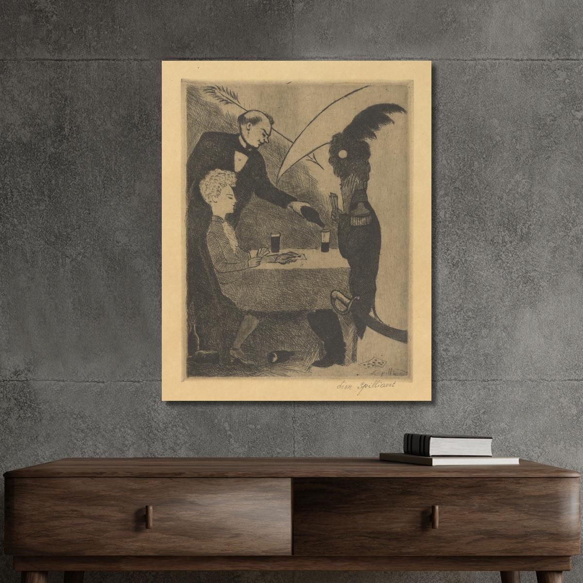 The Arrows And The Scythe Léon Spilliaert lsp75 canvas print 