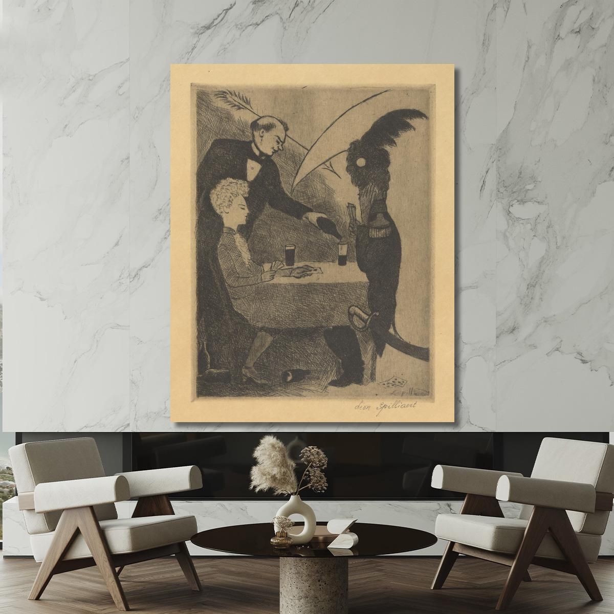The Arrows And The Scythe Léon Spilliaert lsp75 canvas print 