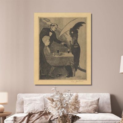 The Arrows And The Scythe Léon Spilliaert lsp75 canvas print 
