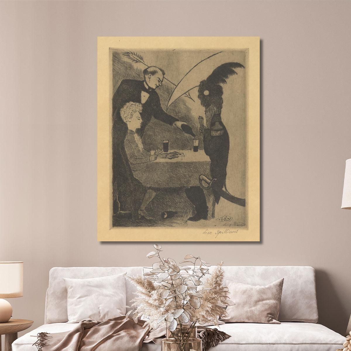 The Arrows And The Scythe Léon Spilliaert lsp75 canvas print 