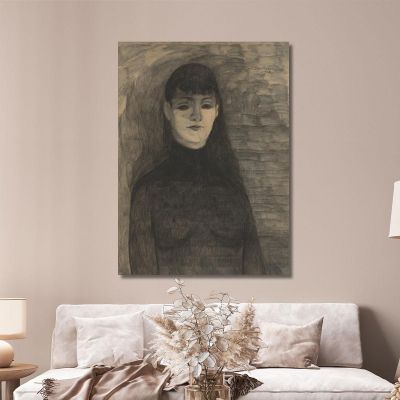 Melancholy Léon Spilliaert lsp84 canvas print 