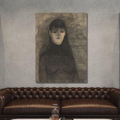 Melancholy Léon Spilliaert lsp84 canvas print 
