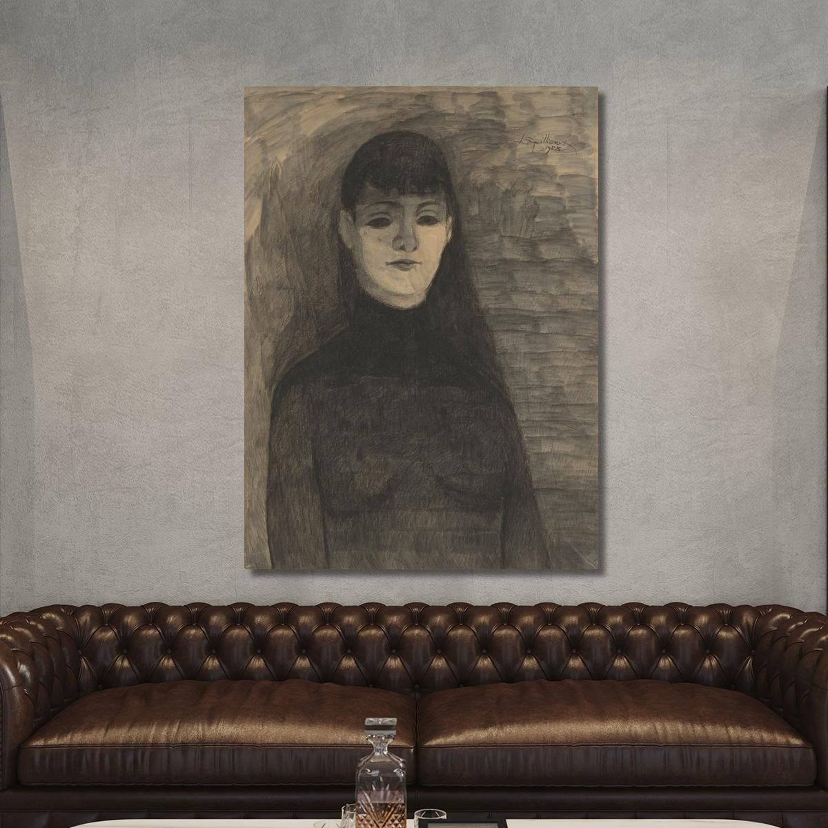 Melancholy Léon Spilliaert lsp84 canvas print 