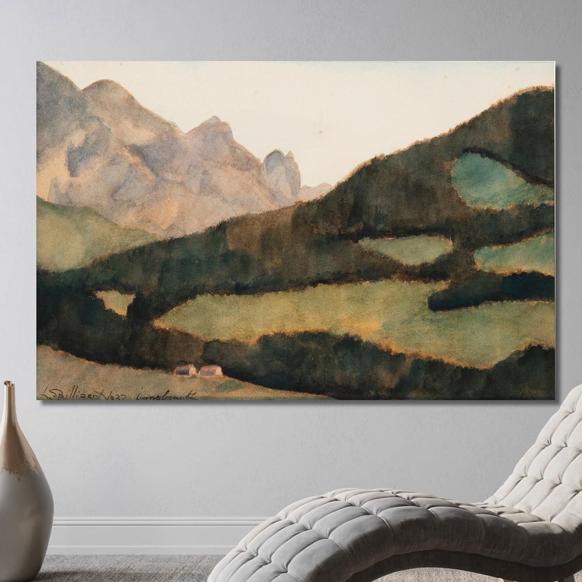 Paysage D'Innsbruck Léon Spilliaert lsp86 canvas print 