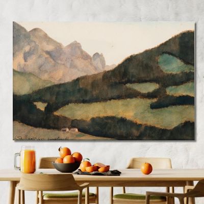 Paysage D'Innsbruck Léon Spilliaert lsp86 canvas print 