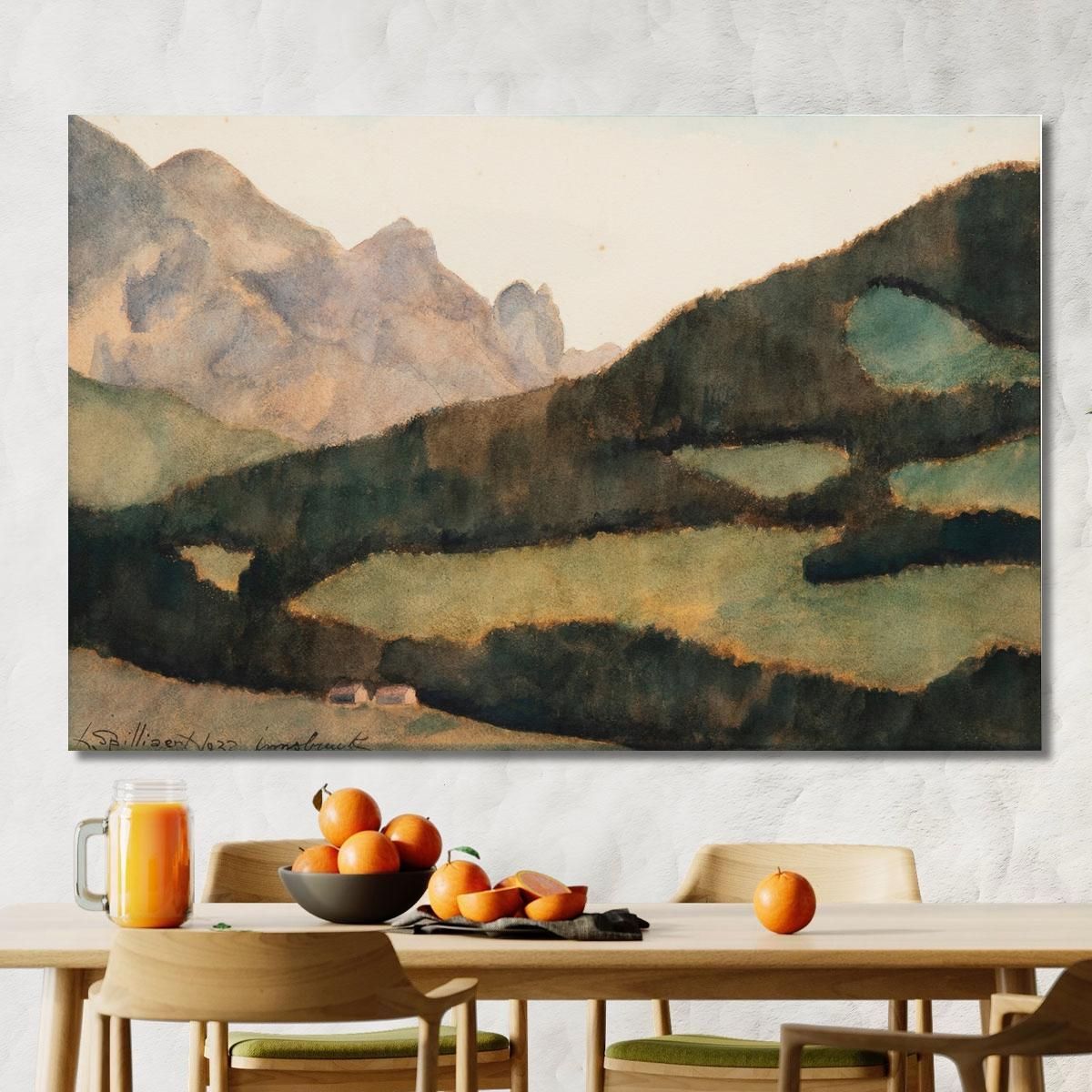 Paysage D'Innsbruck Léon Spilliaert lsp86 canvas print 