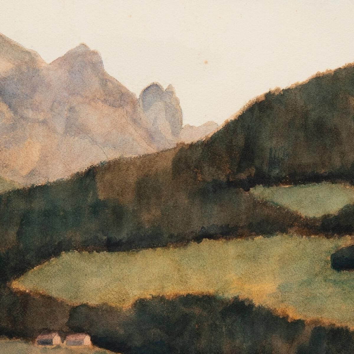 Paysage D'Innsbruck Léon Spilliaert lsp86 canvas print