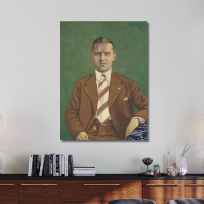 Portrait Of Adolphe Van Glabbeke Léon Spilliaert lsp93 canvas print 