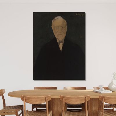 Portrait Of Andrew Carnegie Léon Spilliaert lsp94 canvas print 