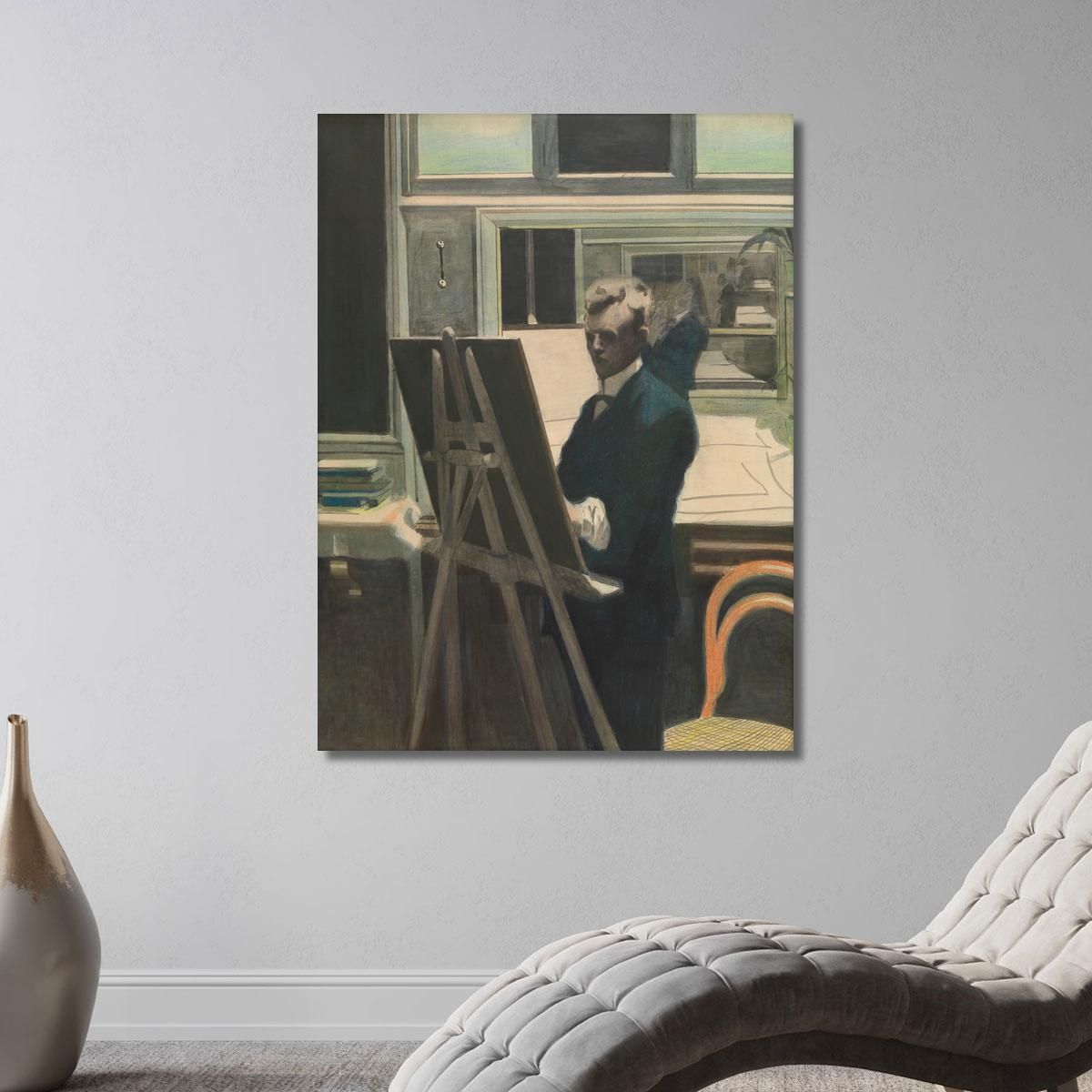 Self Portrait Léon Spilliaert lsp99 canvas print 