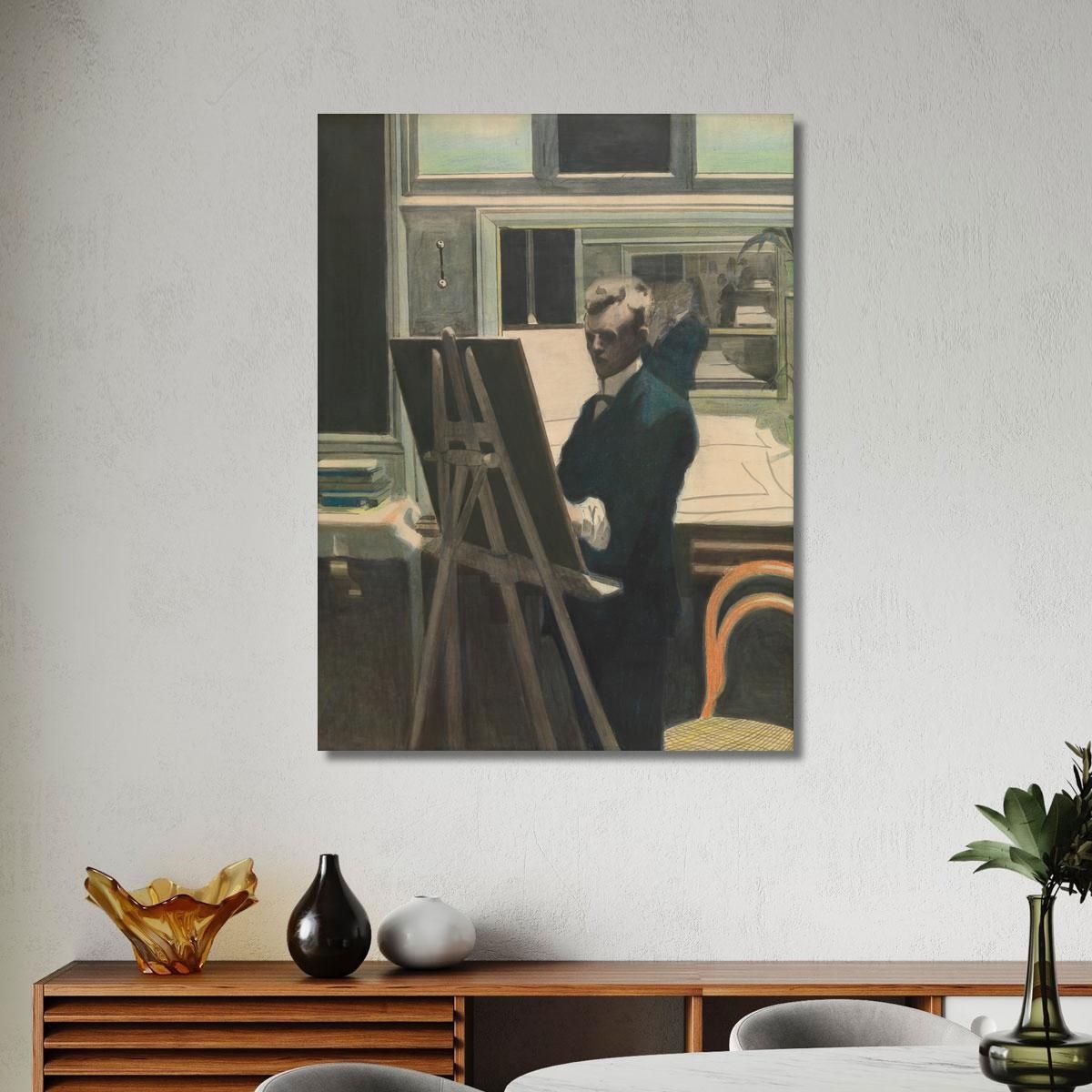 Self Portrait Léon Spilliaert lsp99 canvas print 