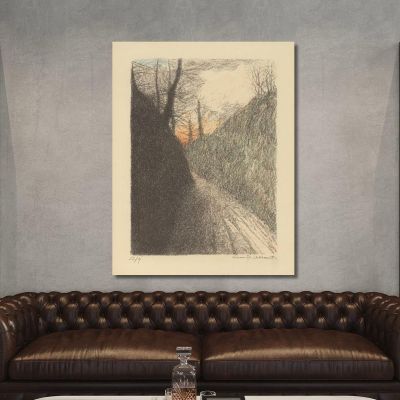 Sites Brabançons 2 Léon Spilliaert lsp102 canvas print 