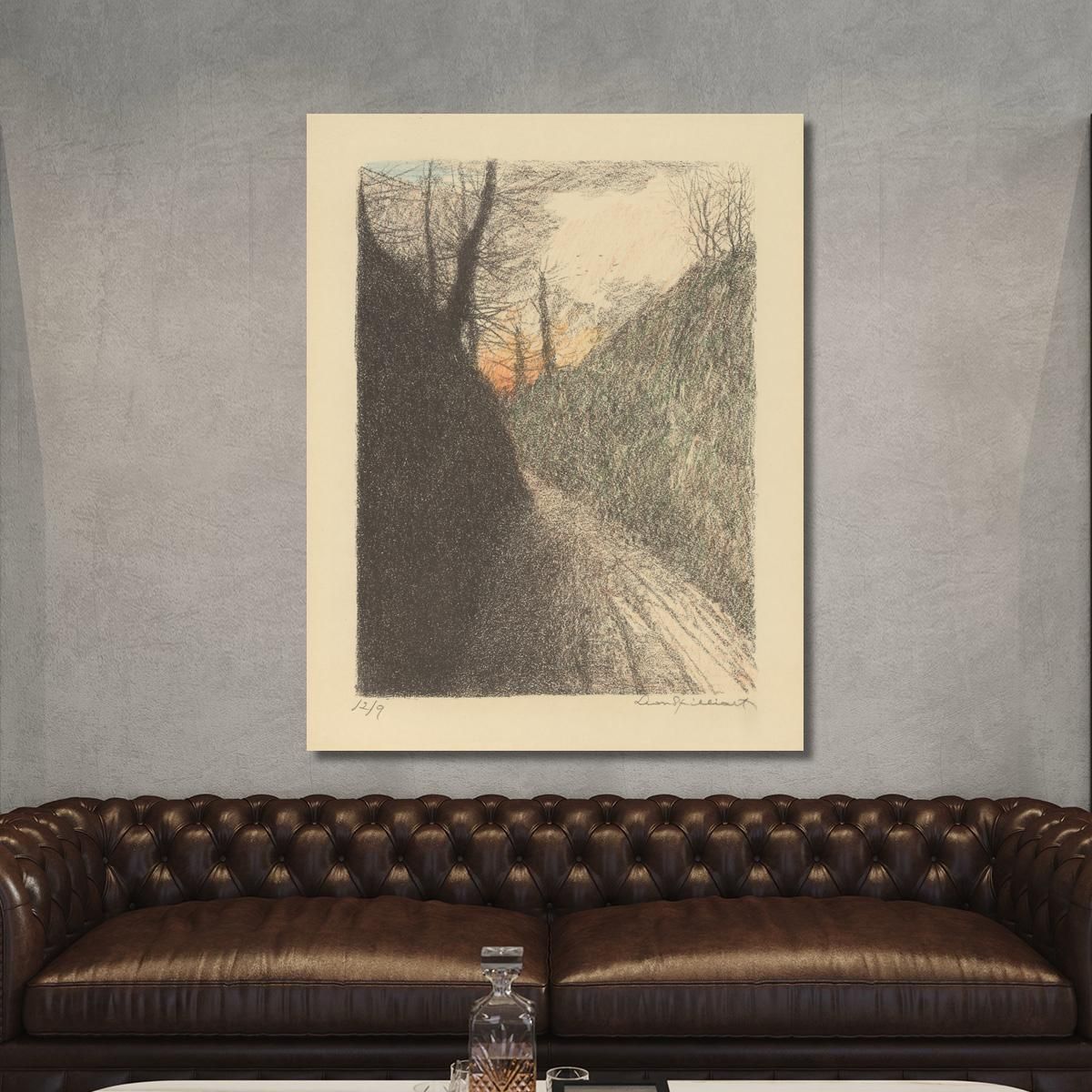 Sites Brabançons 2 Léon Spilliaert lsp102 canvas print 