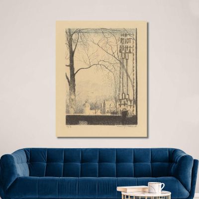 Sites Brabançons 5 Léon Spilliaert lsp105 canvas print 