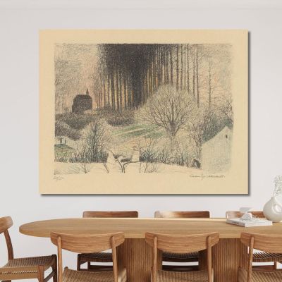 Sites Brabançons 7 Léon Spilliaert lsp106 canvas print 