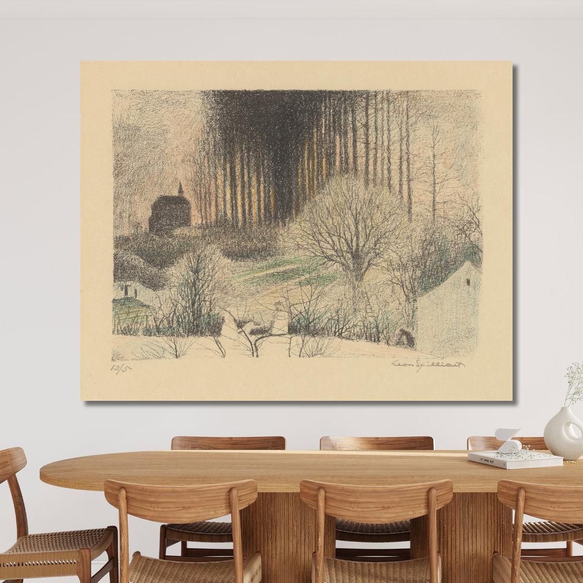 Sites Brabançons 7 Léon Spilliaert lsp106 canvas print 