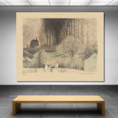 Sites Brabançons 7 Léon Spilliaert lsp106 canvas print 