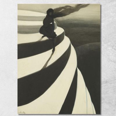 Vertigo Léon Spilliaert lsp110 canvas print 