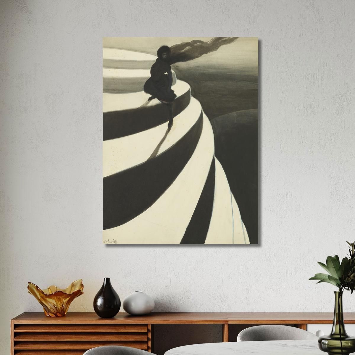 Vertigo Léon Spilliaert lsp110 canvas print 