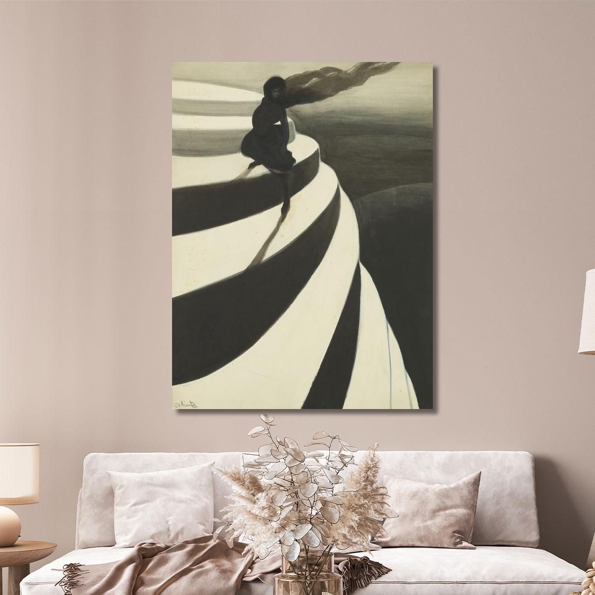Vertigo Léon Spilliaert lsp110 canvas print 