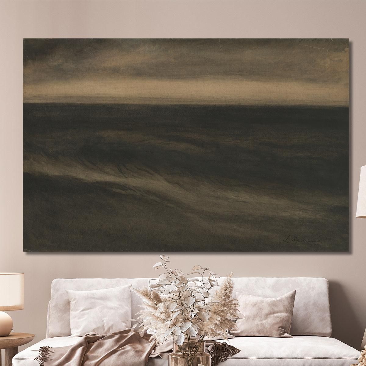 Black Navy Léon Spilliaert lsp116 canvas print 