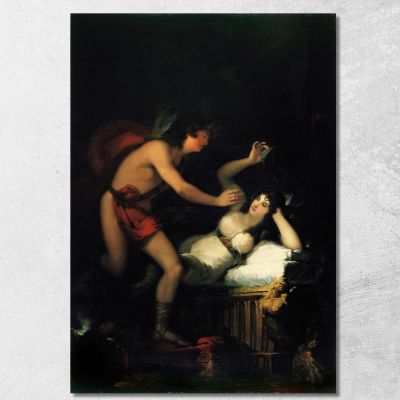 Allegory Of Love Cupid And Psyche Francisco de Goya fgy2 canvas print 