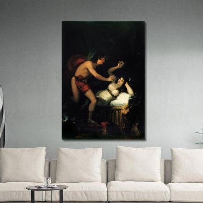 Allegory Of Love Cupid And Psyche Francisco de Goya fgy2 canvas print 