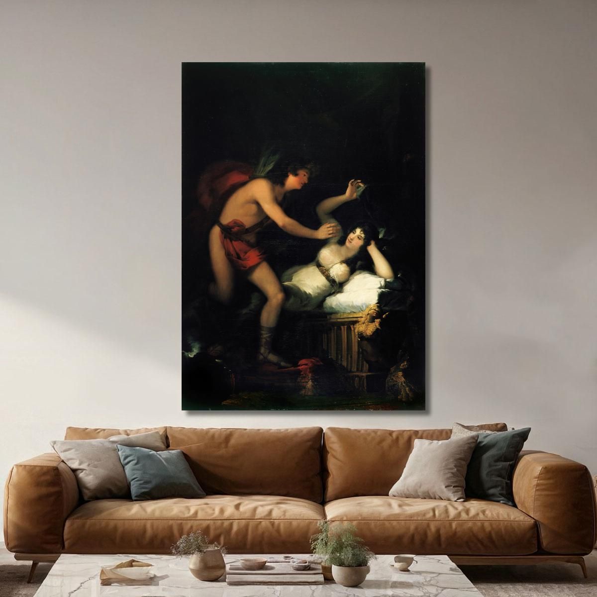 Allegory Of Love Cupid And Psyche Francisco de Goya fgy2 canvas print 