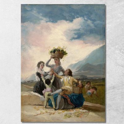 Autumn Francisco de Goya fgy6 canvas print 