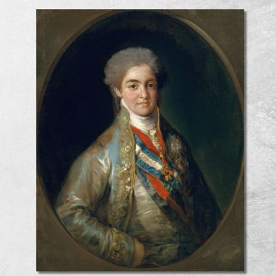 Ferdinand Vii Francisco de Goya fgy18 canvas print 