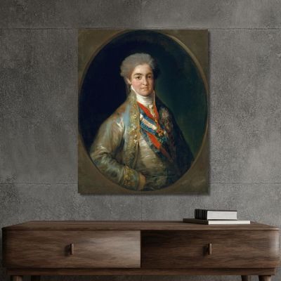 Ferdinand Vii Francisco de Goya fgy18 canvas print 