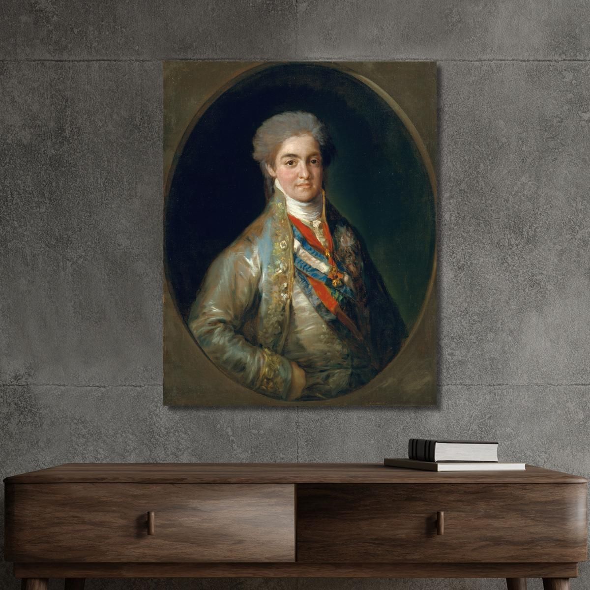 Ferdinand Vii Francisco de Goya fgy18 canvas print 