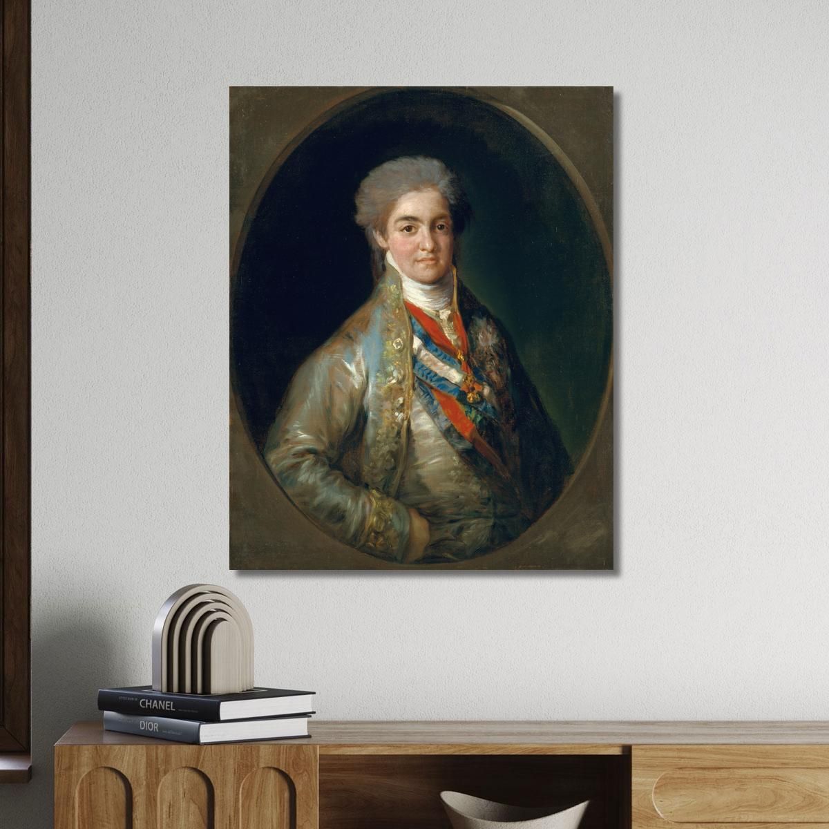 Ferdinand Vii Francisco de Goya fgy18 canvas print 