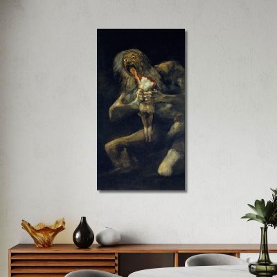 Saturn Devouring His Son Saturn Devouring His Son Francisco de Goya fgy20 canvas print 
