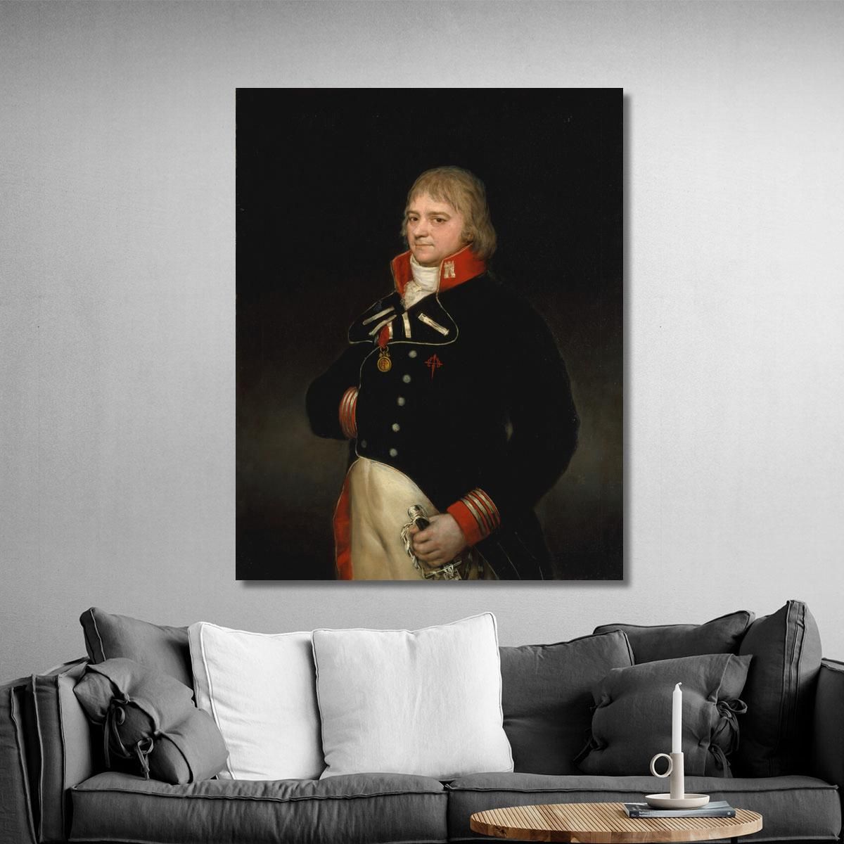 Ignacio Garcini And Queralt Francisco de Goya fgy27 canvas print 