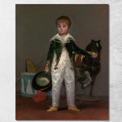 José Costa Y Bonells Died L870 Called Pepito Francisco de Goya fgy30 canvas print 
